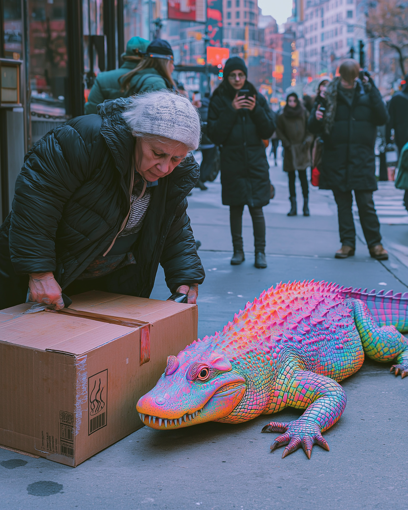 OH! Snap! 🐊🌈 Rainbow Alligators are Taking Over NYC — And You Won’t Believe What Happens Next!