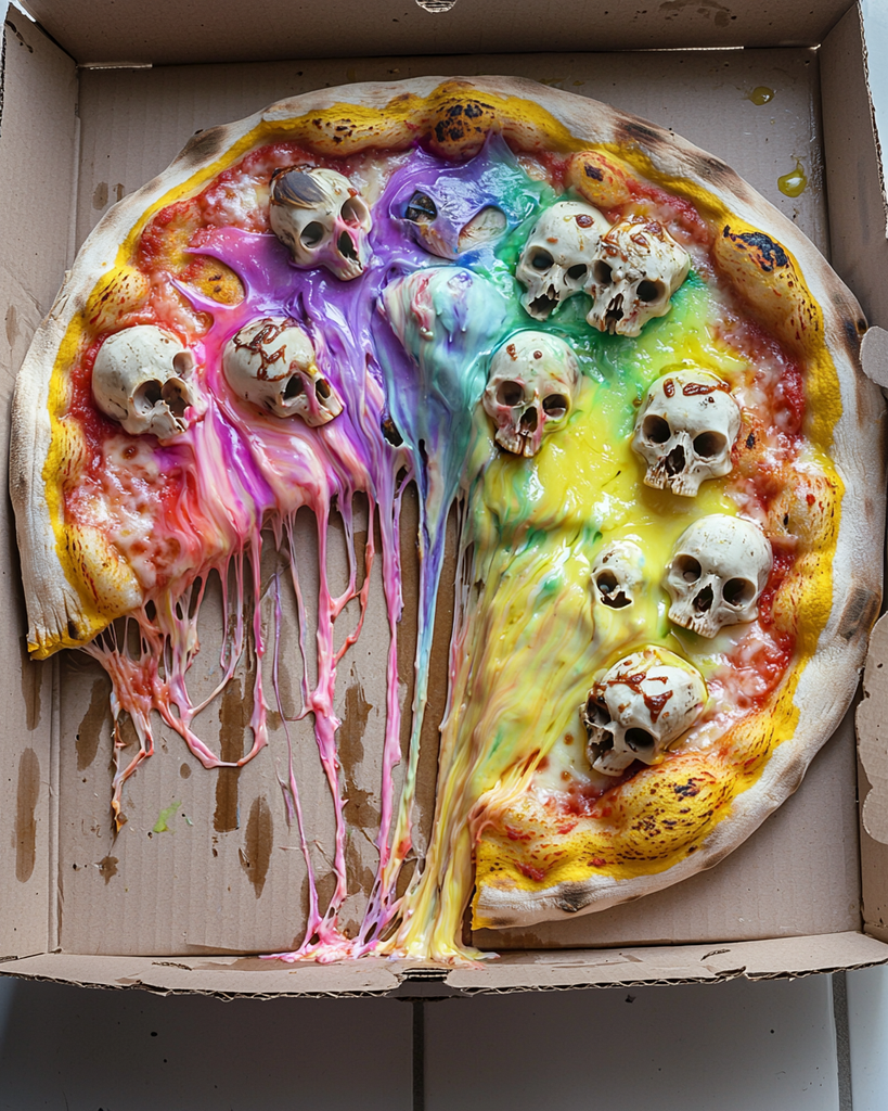 DR AlbinOH! UnicOH!lab Trippy Food Experiments: The Ultimate Cheese Trip! 🌈🍕