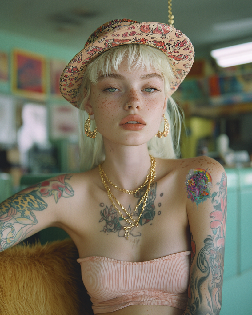 Embrace Your Inner Magic with the Unicorn Temporary Tattoo #4 🦄✨