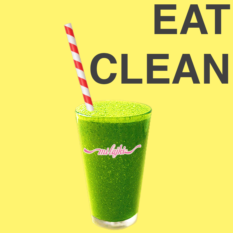 mi lajki mean green smoothie