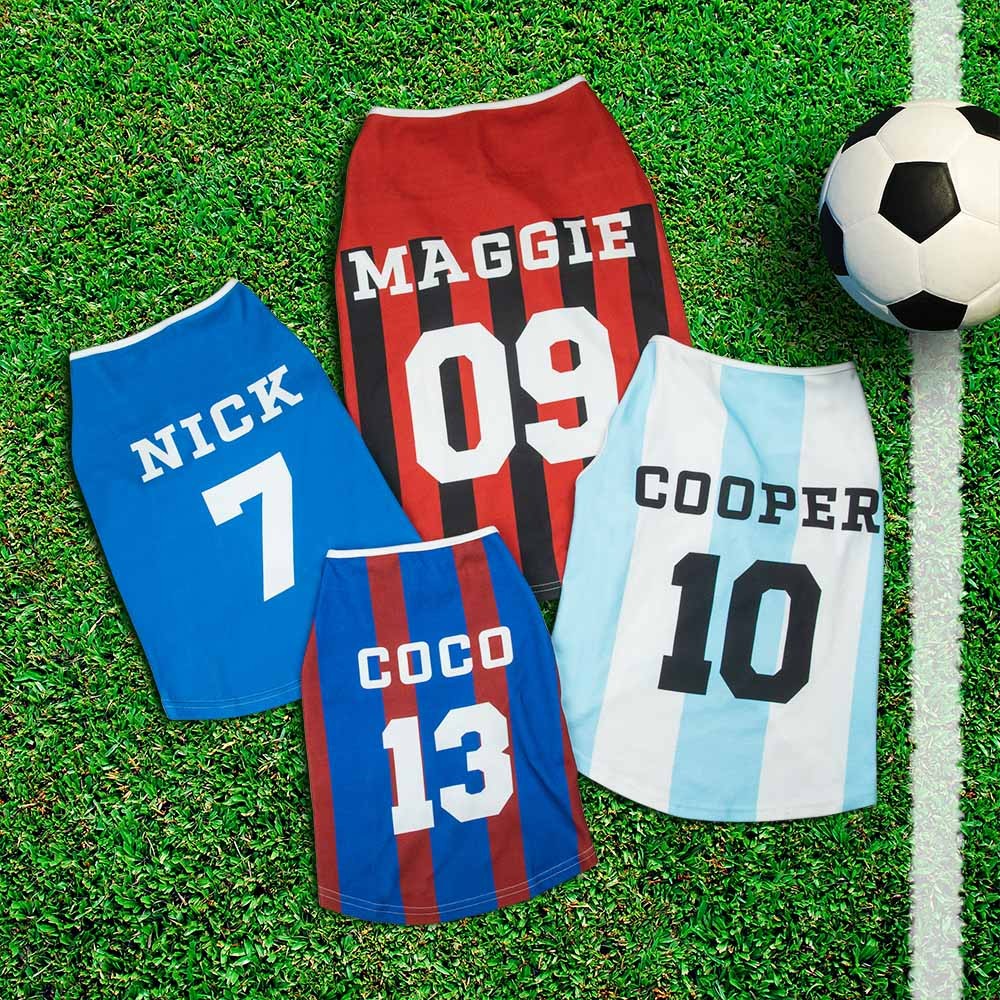 Custom Name Jersey for Pet - Cat & Dog Shirt