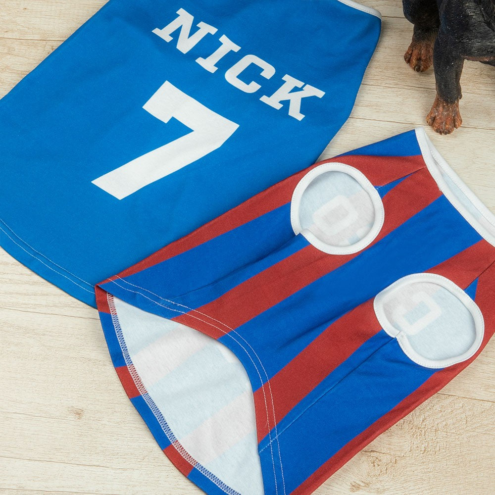 Custom Name Jersey for Pet - Cat & Dog Shirt