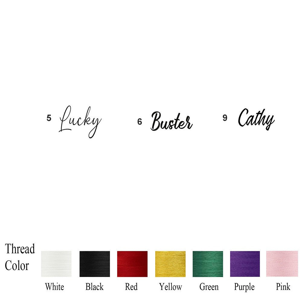 Personalized Embroidery Name Dog Hat